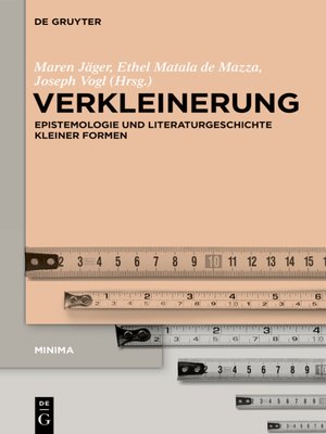cover image of Verkleinerung